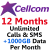 12 Month Unlimited Plan + 1000GB   + $690.00 