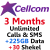 3 Month Unlimited Plan + 225GB   + $104.00 